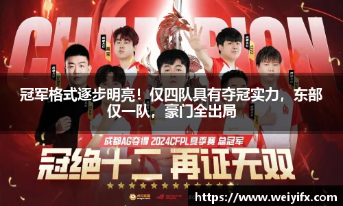 冠军格式逐步明亮！仅四队具有夺冠实力，东部仅一队，豪门全出局